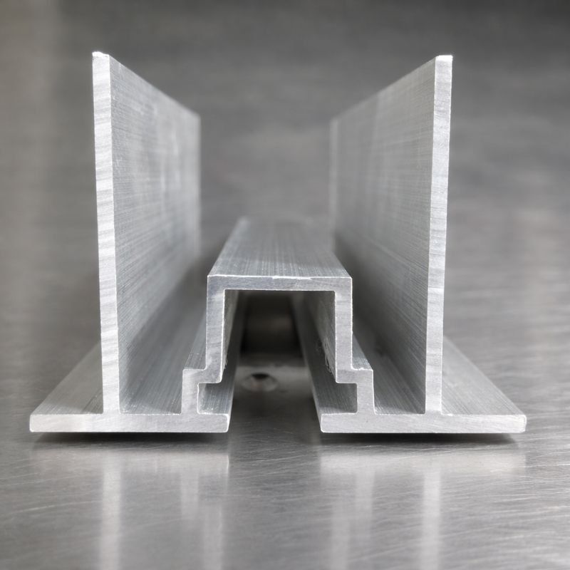 Aluminum Solar Mounting Rail (U-Channel/Center Support)