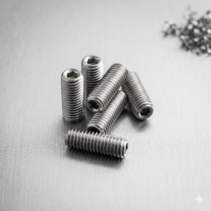Precision Stainless Steel Hex Socket Grub Screw for industrial use