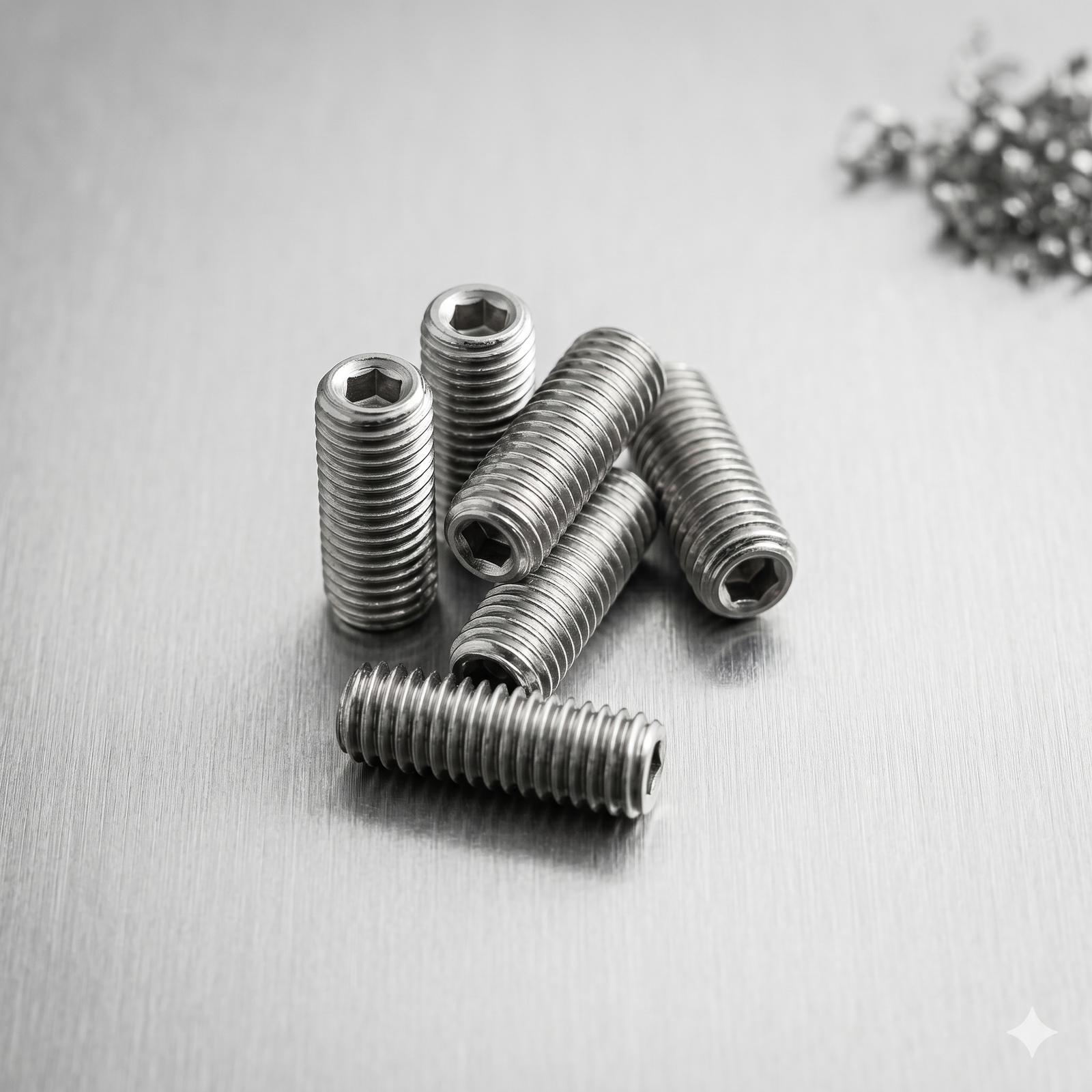 Stainless Steel Hex Socket Grub Screws (A2/A4 Grade)