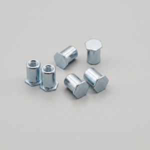 Rivet nut hex body blind nut zinc plated threaded insert Pakistan