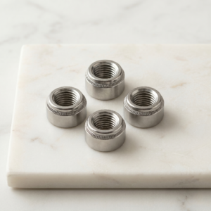 Knurled nut stainless steel round thumb nut press fit insert Pakistan
